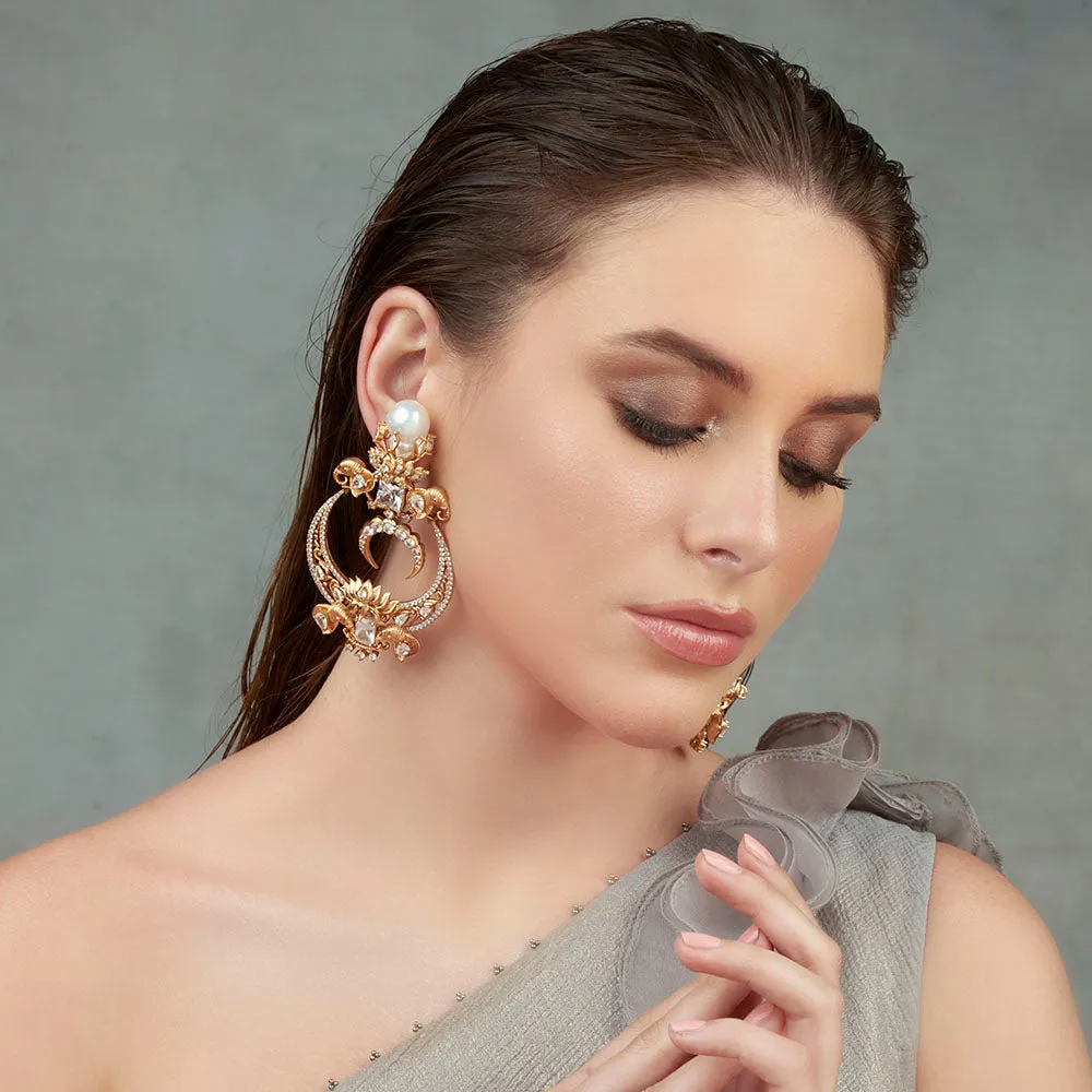 Qamar Chandbali Earrings