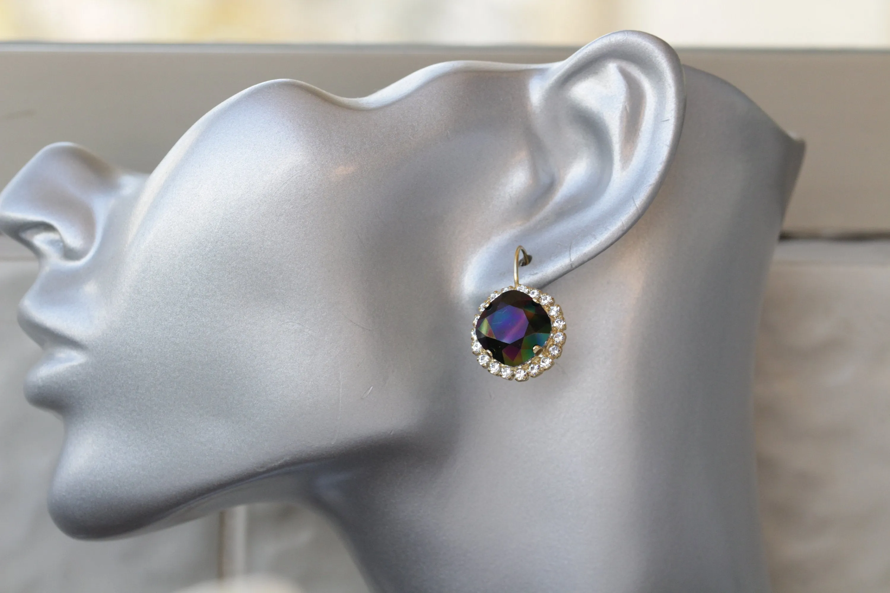 Rainbow Drop Earrings