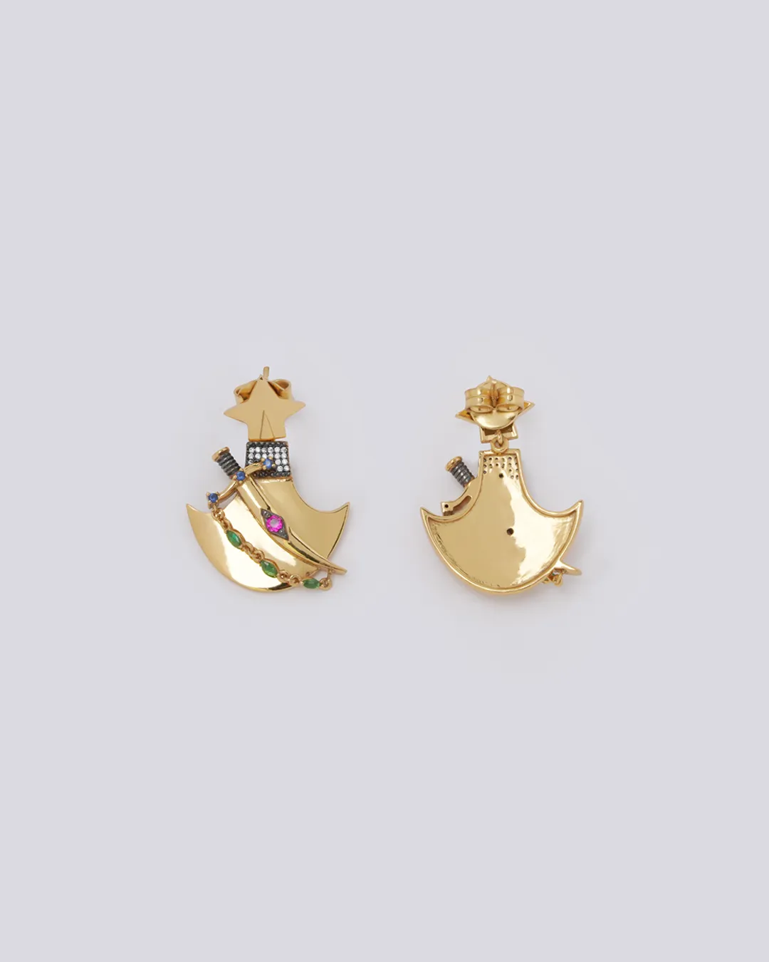 Shield Earrings