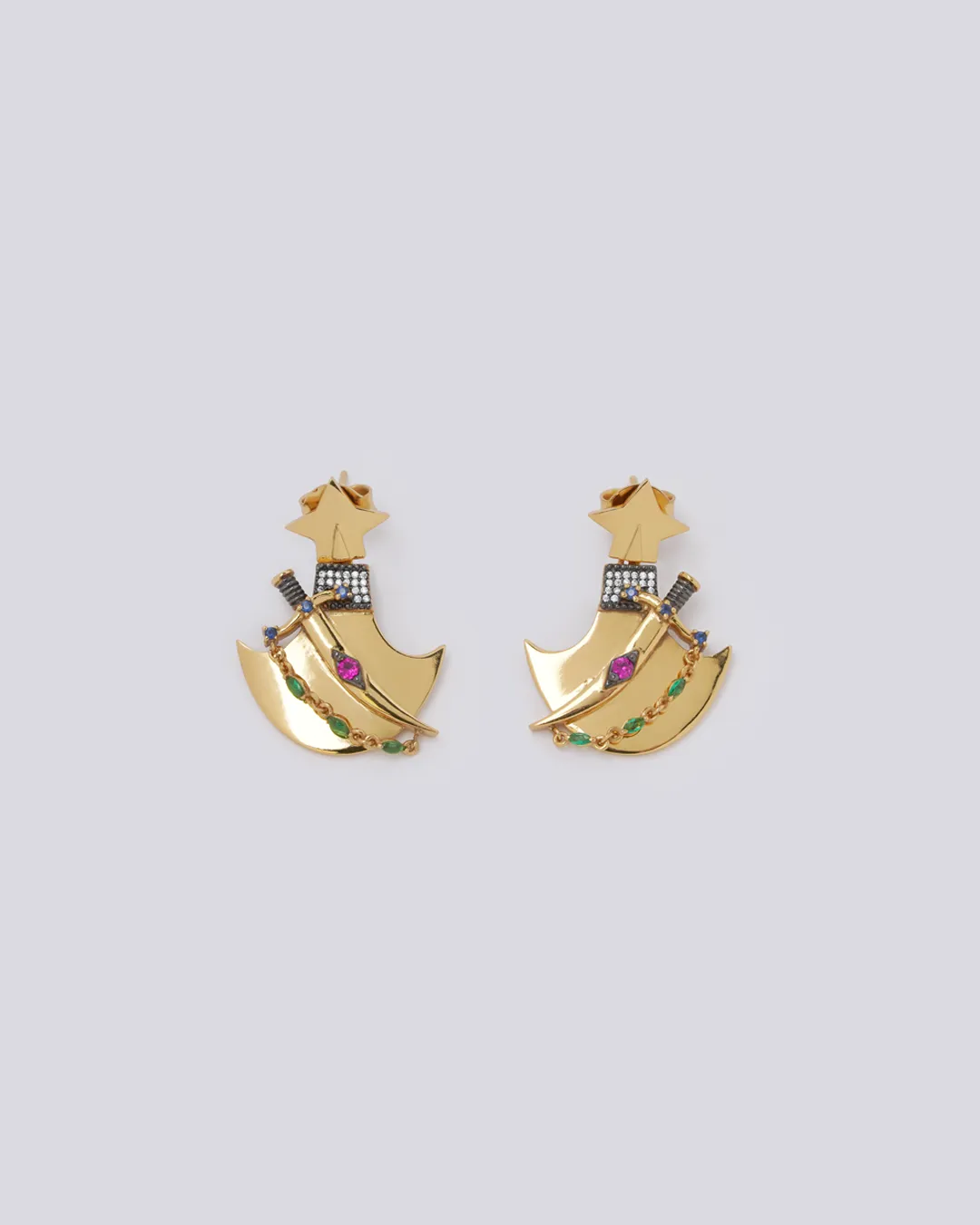 Shield Earrings