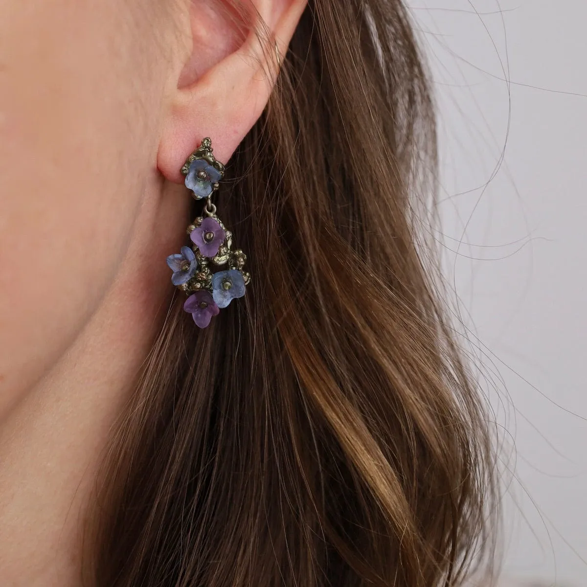 Spring Cape Stud Drop Earring