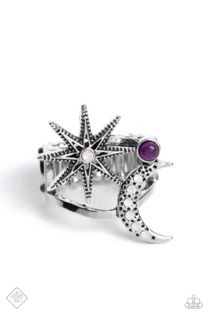 Stellar Seeker - Purple Ring - Paparazzi Accessories