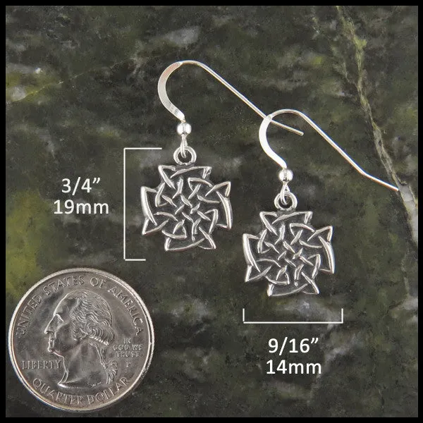 Sterling Silver Celtic Knot Earrings