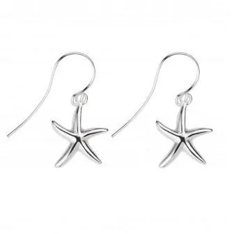 Sterling Silver Earrings - Starfish