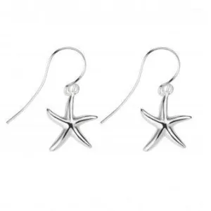 Sterling Silver Earrings - Starfish