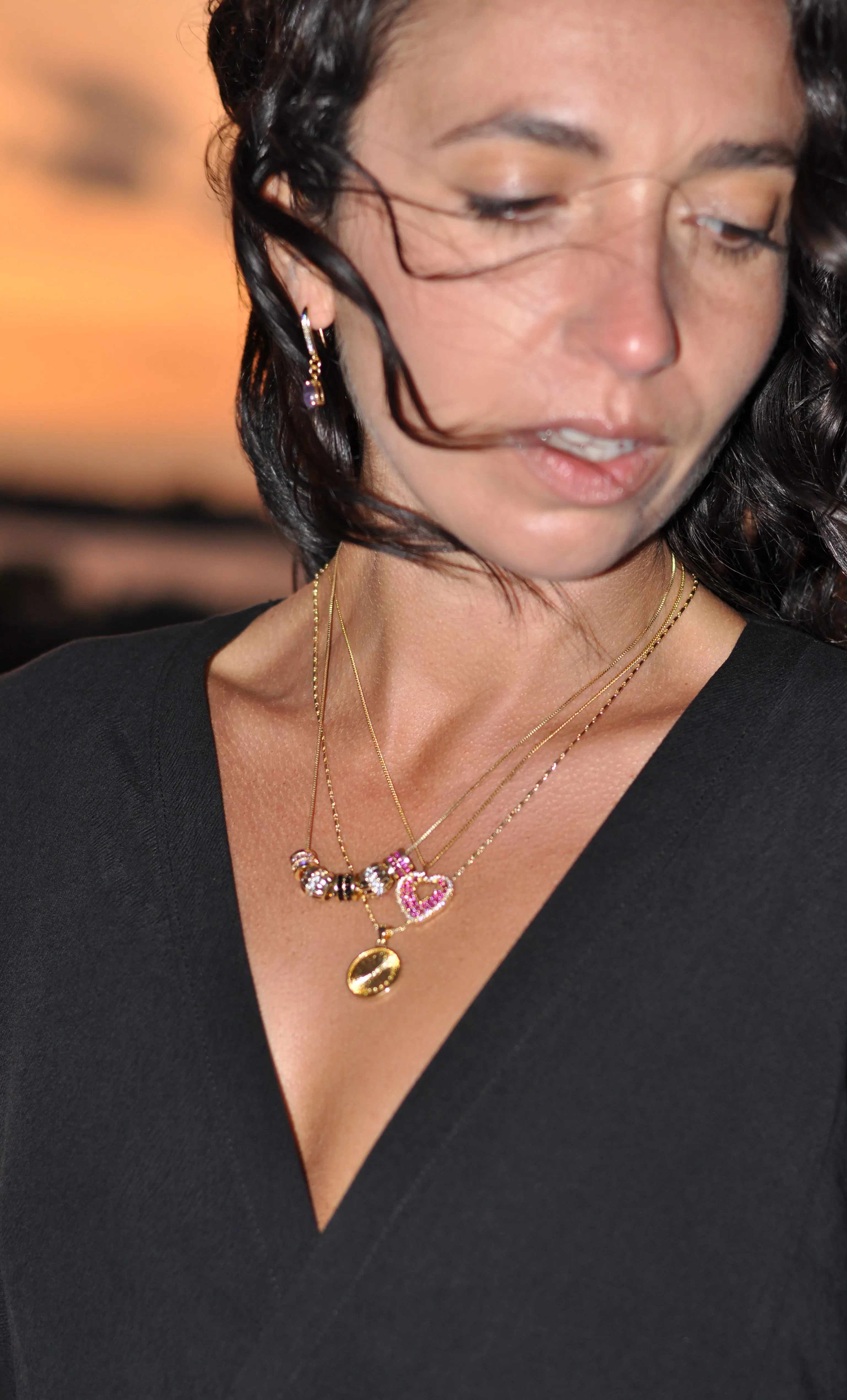 The Tunik Jewel's of the Night Necklace - Gold