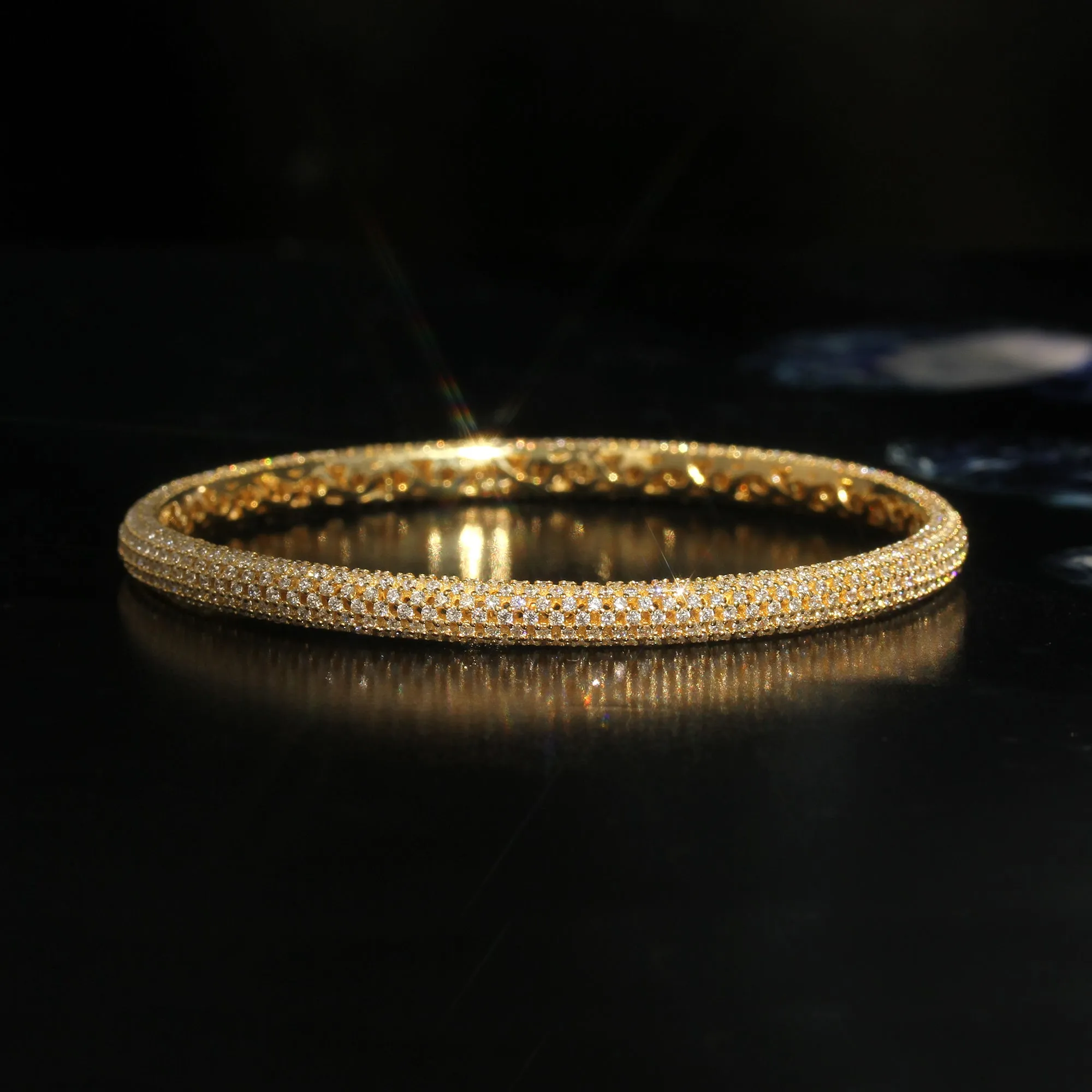 The Ultimate Sparkle: Shimmer Bangle