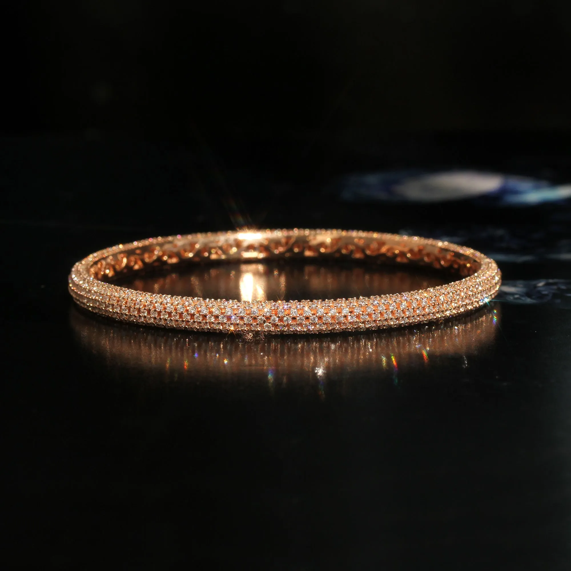 The Ultimate Sparkle: Shimmer Bangle