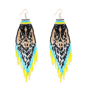 Thunderbird Majestic Beaded Earrings