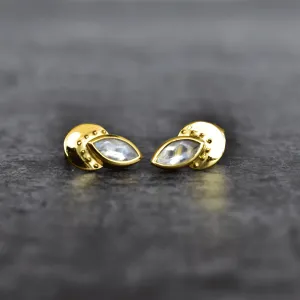 Tribal - Moonstone Studs