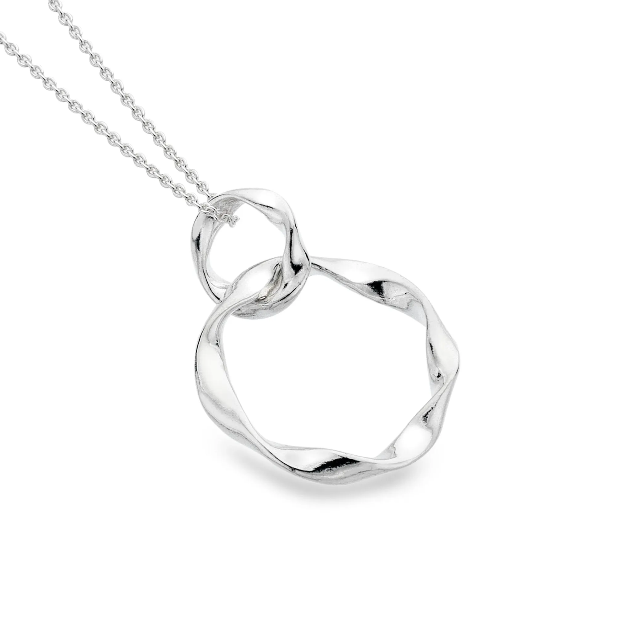 Twisting Circle Pendant