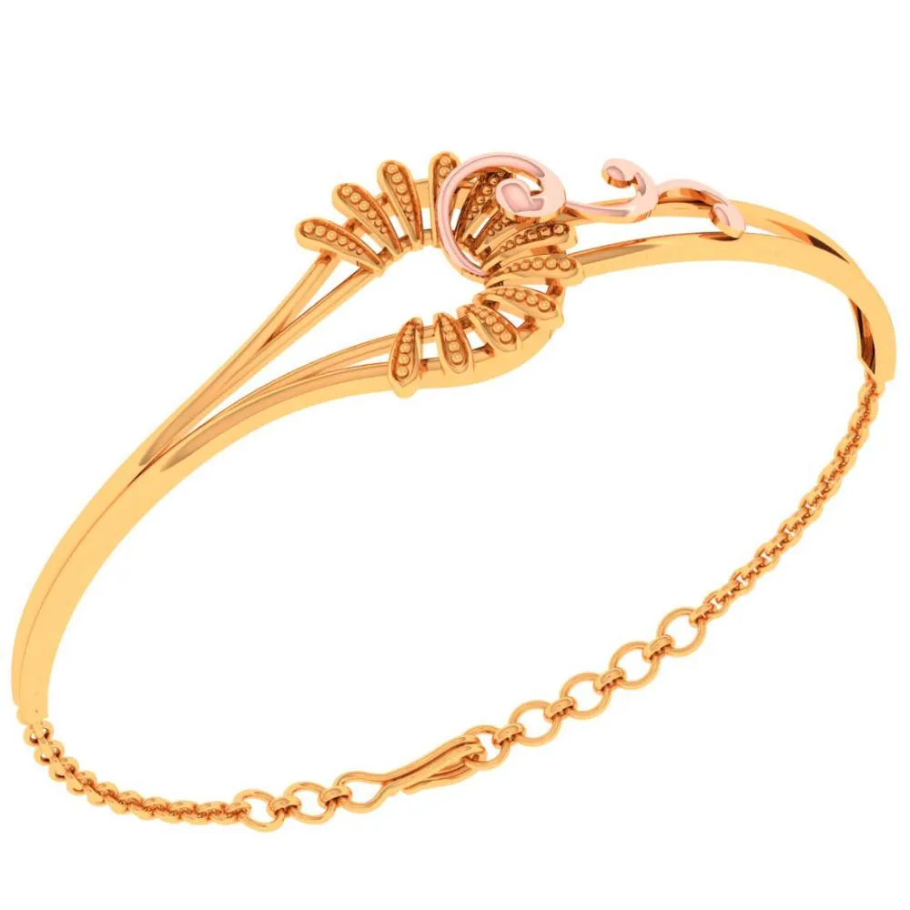 Unique Designed 22k Gold Bracelet