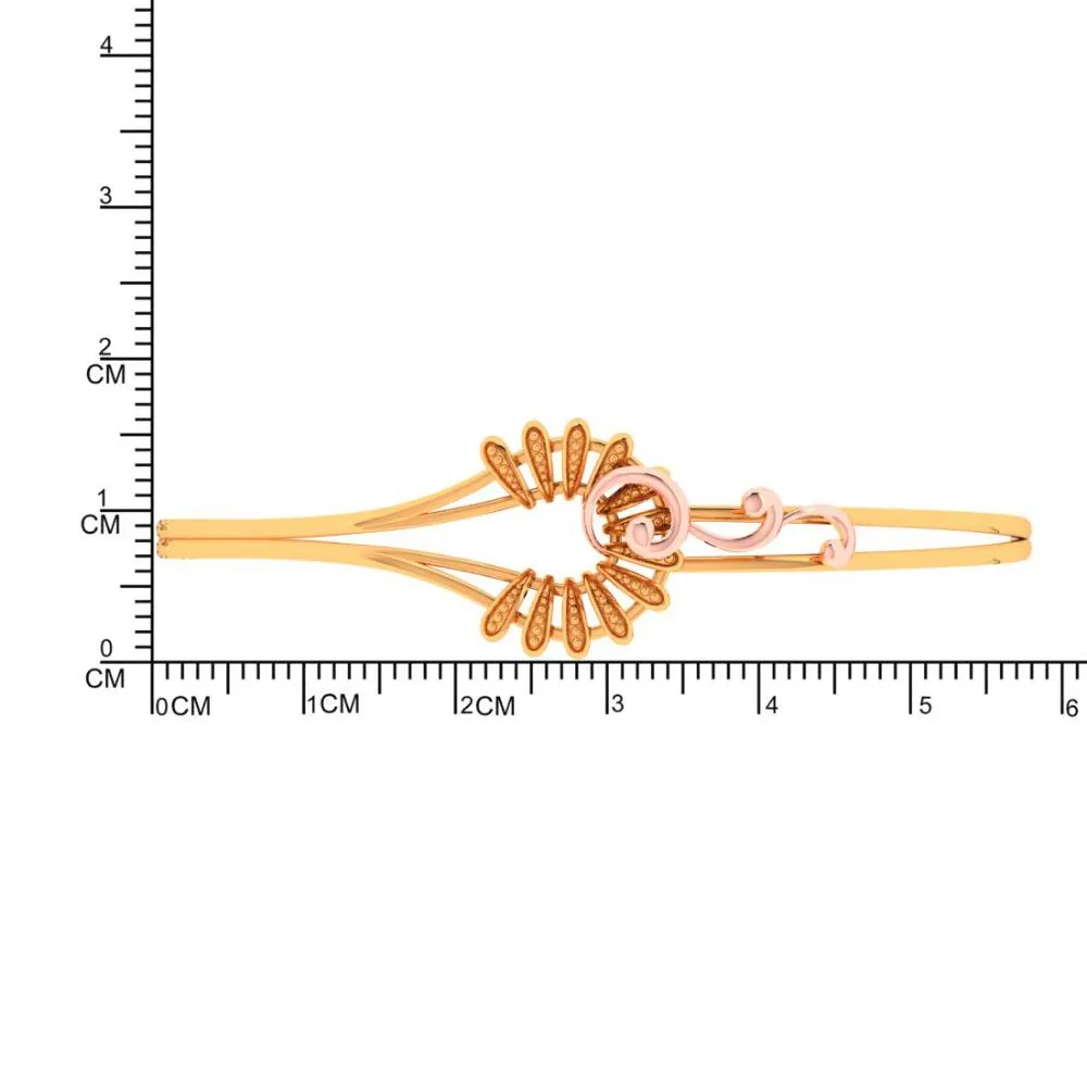 Unique Designed 22k Gold Bracelet